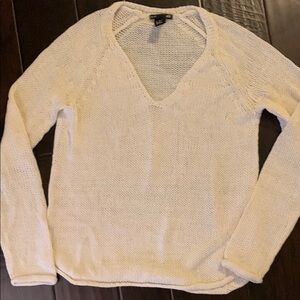 Beautiful cream colored sweater